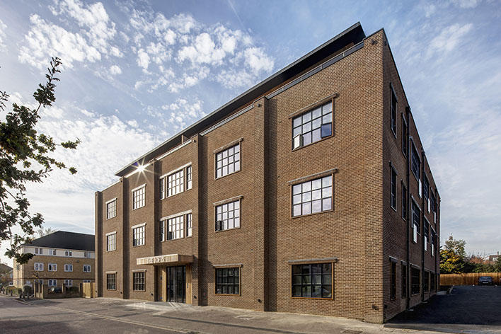 The Lofts Industrial building redevelopment. Loft style living in North London