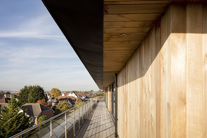 The Lofts Wrap around terrace penthouse