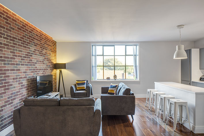 The Lofts Open plan kitchen, living nd dining